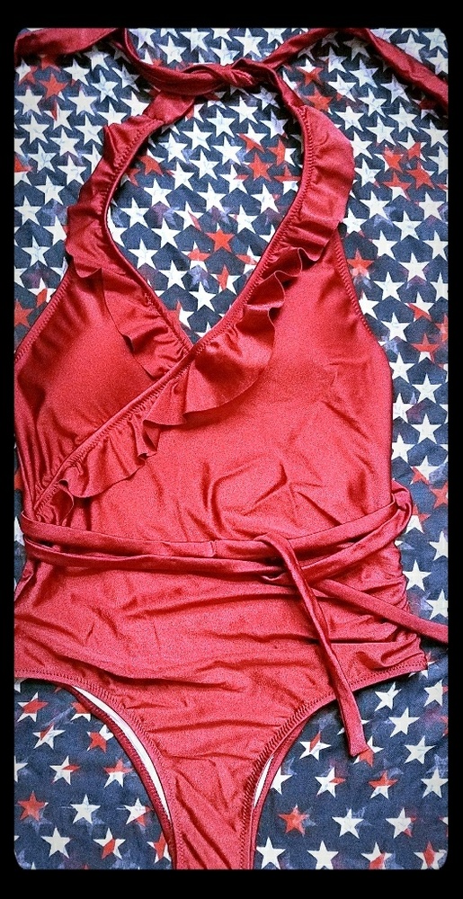NWOT Red onepeice swimsuit